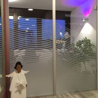 Glasdecor Sichtschutz